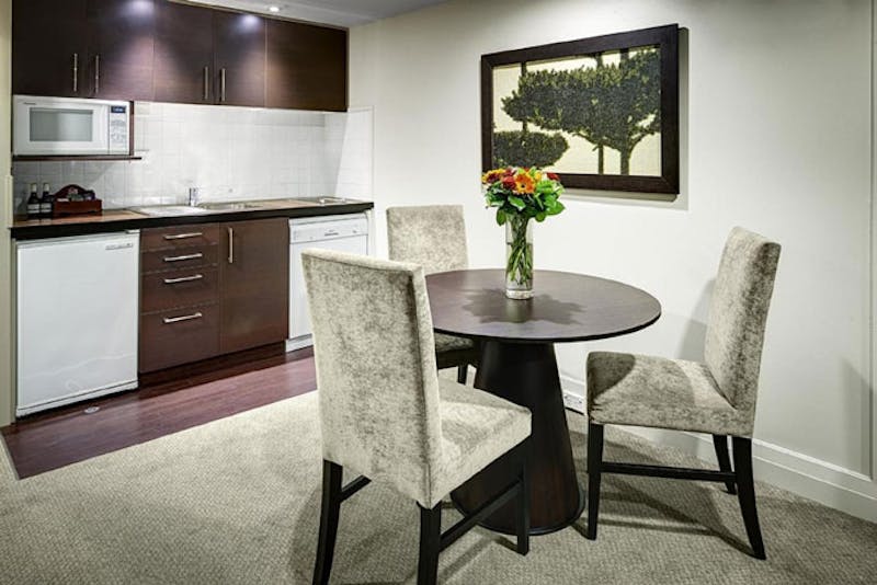 HotelNeuseelandQueenstownQueenstownHeritage Hotel Queensland Kueche