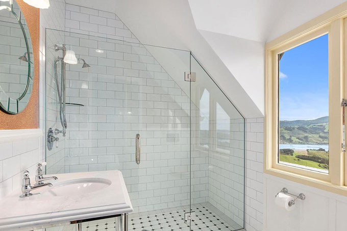 HotelNeuseelandDunedinDunedinLarnach Lodge Bad