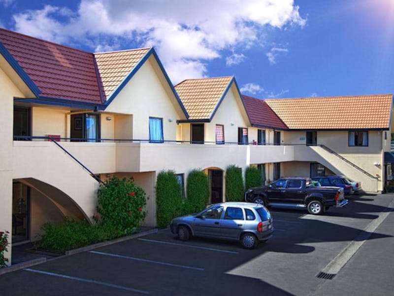 HotelNeuseelandDunedinDunedinBella Vista Motel Dunedin von aussen