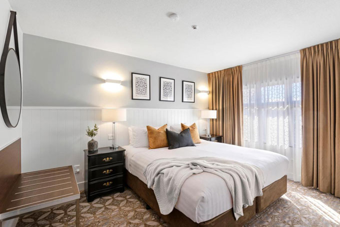 HotelNeuseelandChristchurchChristchurchScenic Hotel Cotswold Zimmer