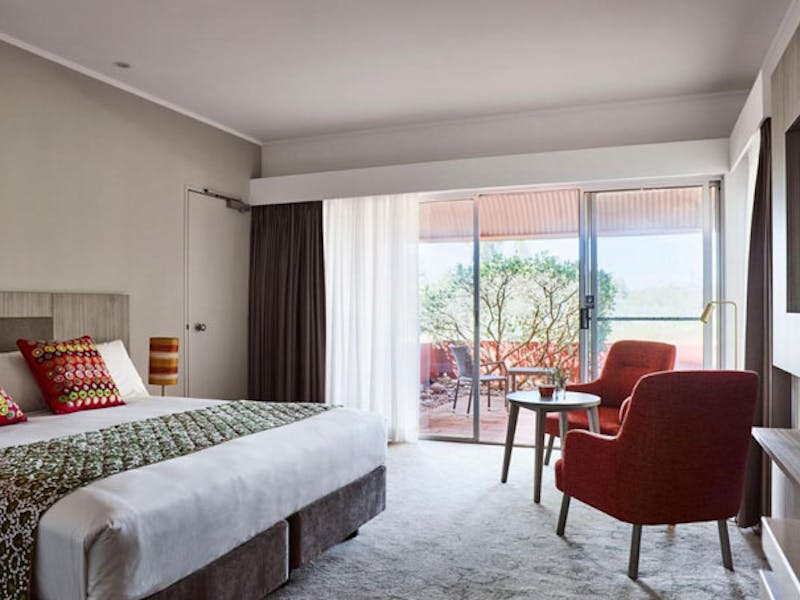 HoteLAustralienNTVoyages Desert Gardens Hotel Zimmer