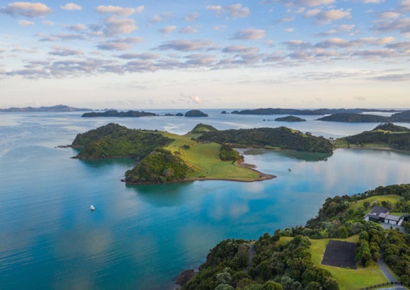 NeuseelandBay of Islands von oben