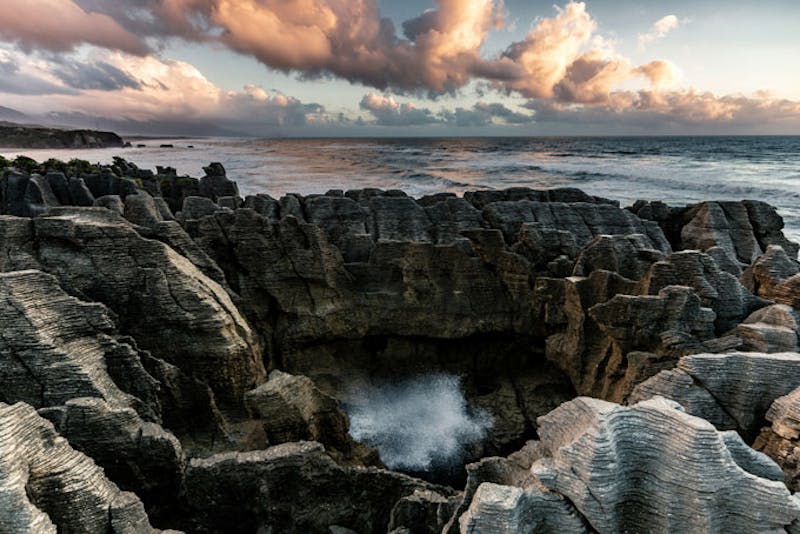 NeuseelandGreymouth Klippe