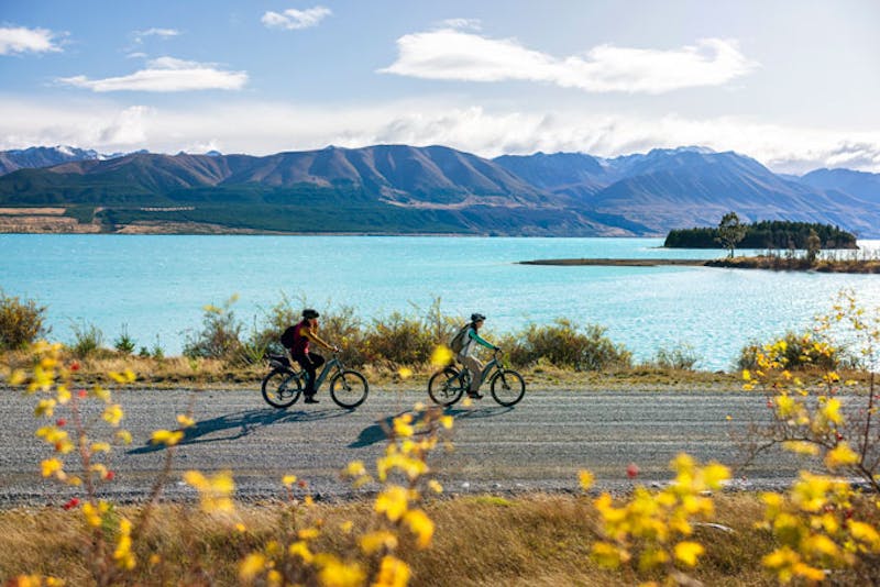 NeuseelandLake Tekapo Fahrradtour