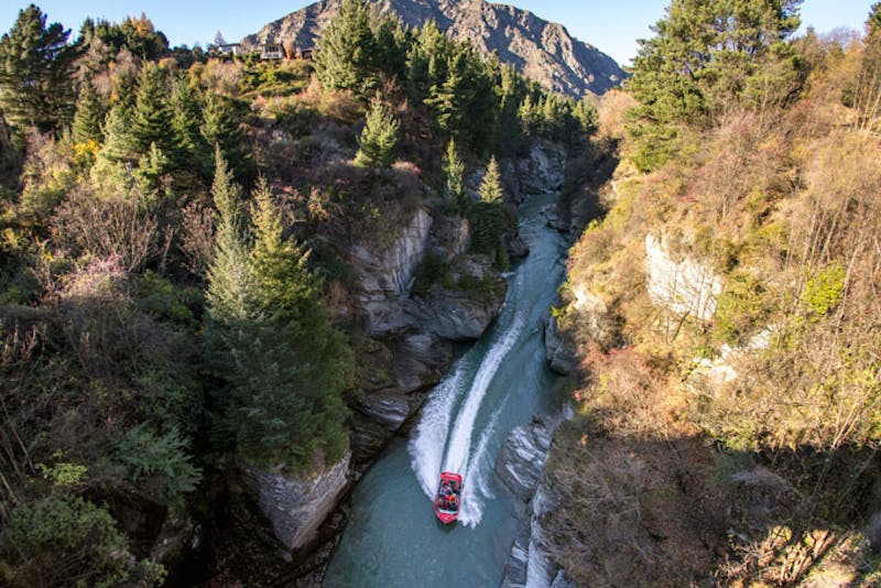 NeuseelandQueenstown Fluss