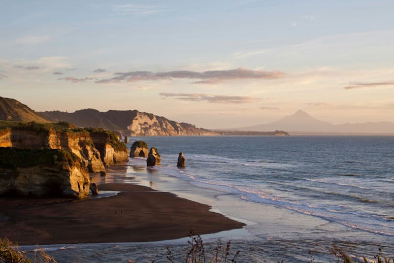 NeuseelandTaranaki Meer