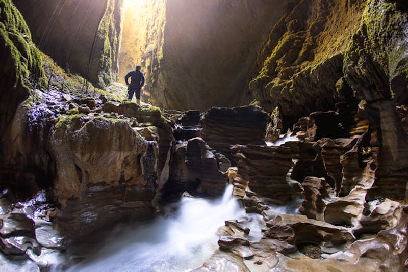 NeuseelandWaitomo Fluss