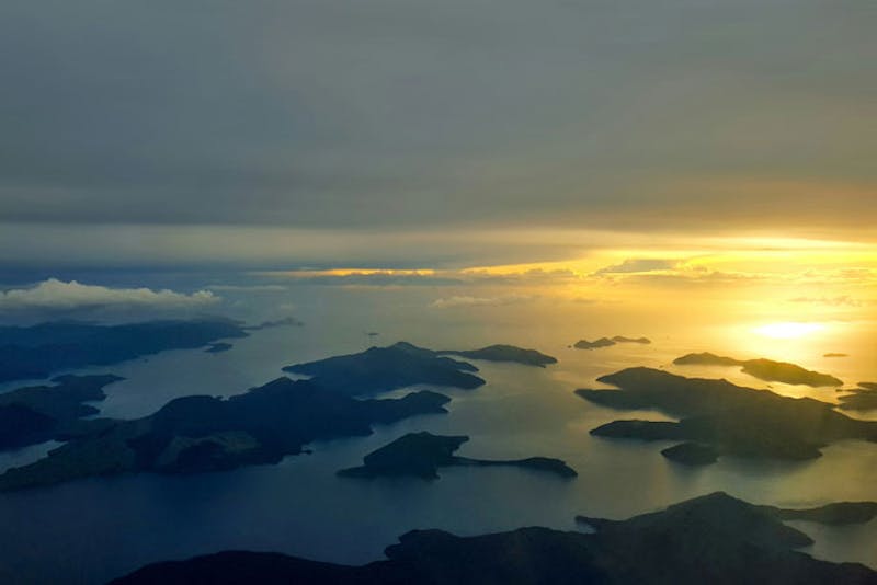 NeuseelandMarlboroughvon oben