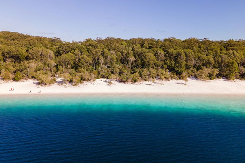 AustralienQueenslandFraserIslandMeer