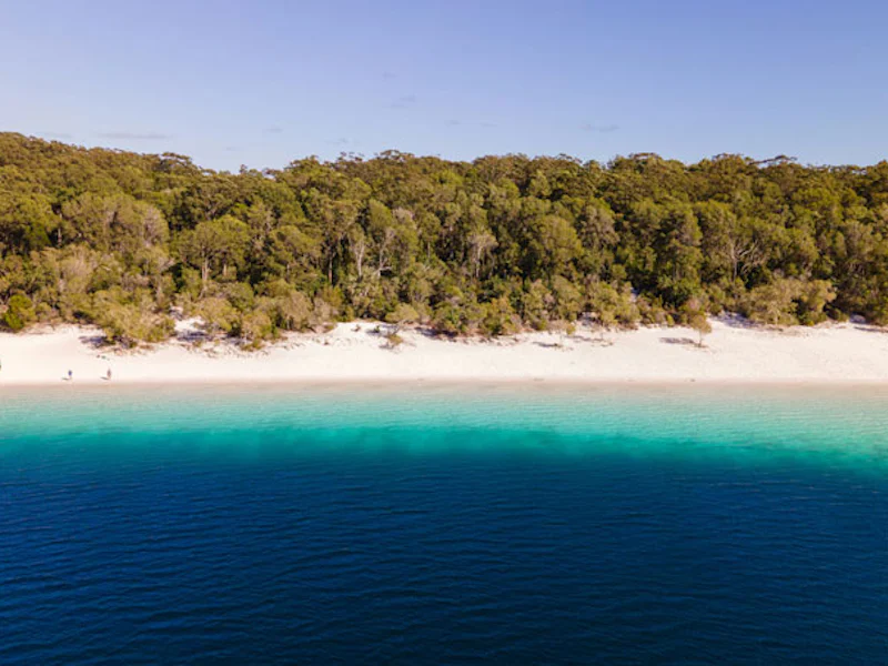 AustralienQueenslandFraserIslandMeer