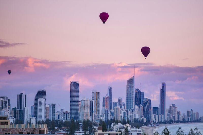 AustralienQueenslandSurfersParadiseCityview