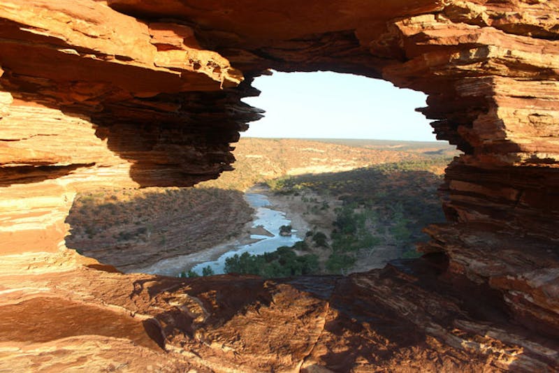 AustralienWesternAustraliaKalbarriFenster