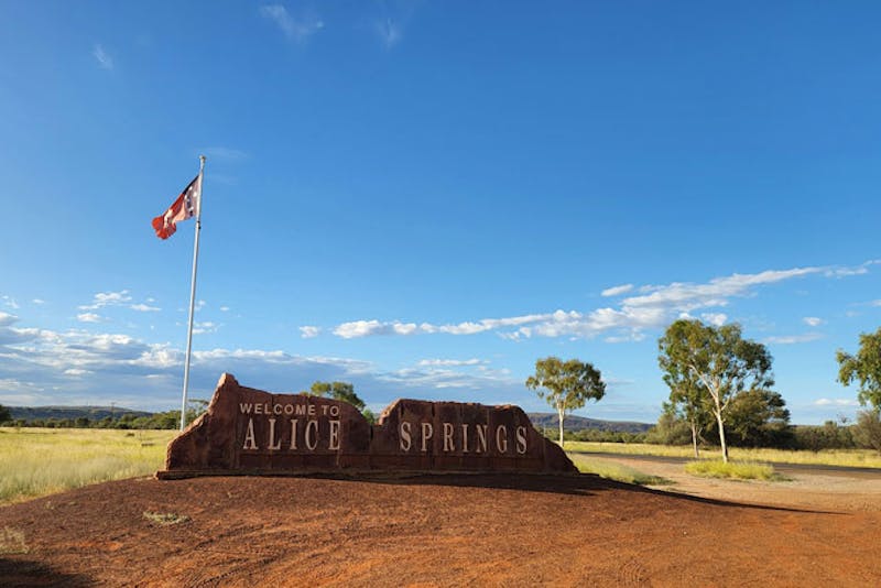 AustralienNorthernTerritoryAliceSpringsAussicht