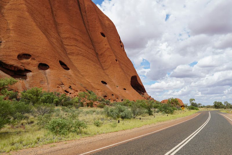 AustralienNorthernTerritoryAyersRockStrasse