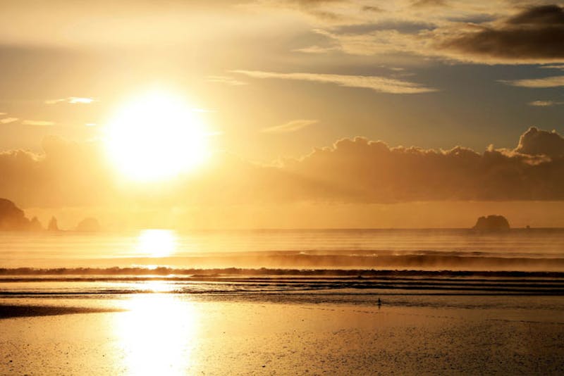 NeuseelandWhangamataSonne