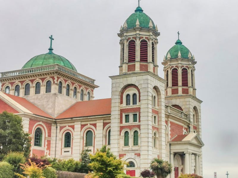 NeuseelandOamaruKirchturm in Timaru