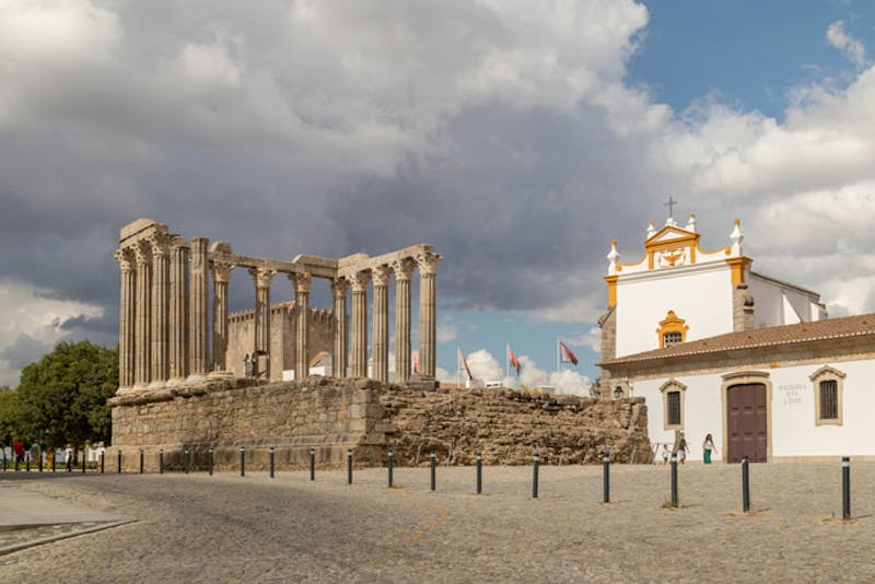PortugalLissabonEvora Tempel