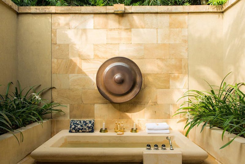 HotelIndonesienMagelangAmanjiwoBadewanne