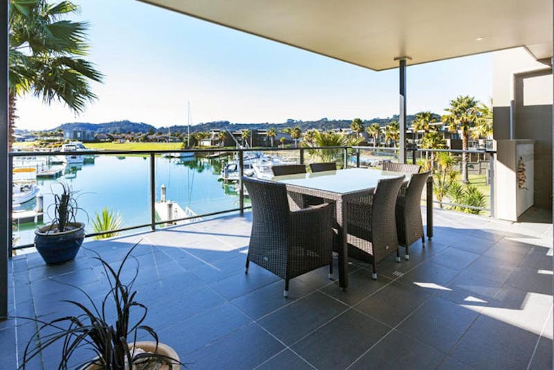 HotelNeuseelandCoromandel PeninsulaSovereign Pier On The WaterwaysBalkon