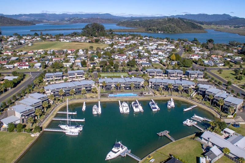 HotelNeuseelandCoromandel PeninsulaSovereign Pier OnTheWaterwaysAussicht