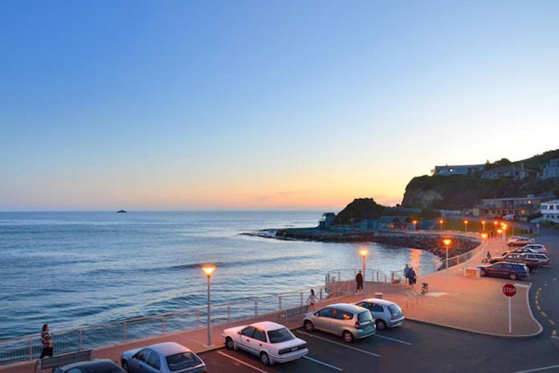 HotelNeuseelandDunedinHotel St ClairAussicht