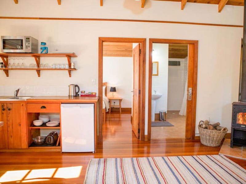 HotelNeuseelandCoromandelThe Church AccommodationKueche