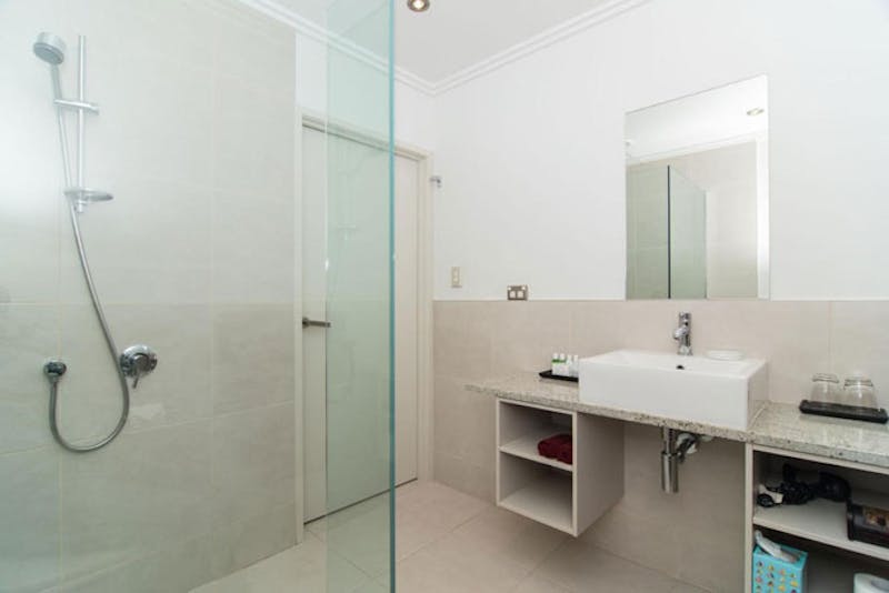 HotelNeuseelandPaihiaDecks of Paihia Bed and BreakfastBad