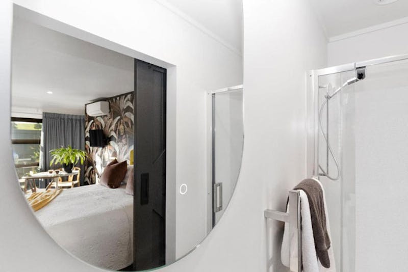 HotelNeuseelandMatamataMatamata LodgeBad