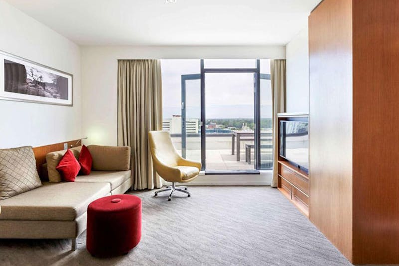 HotelNeuseelandChristchurchNovotel Christchurch Cathedral SquareWohnzimmer