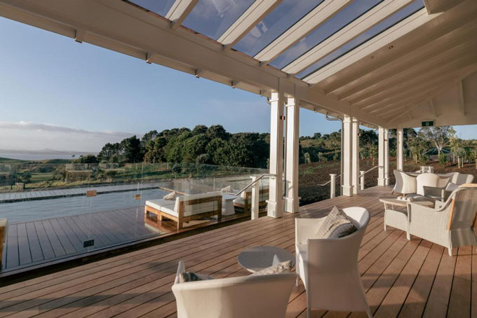 HotelNeuseelandNorthlandThe Lodge at Kauri CliffsBalkon