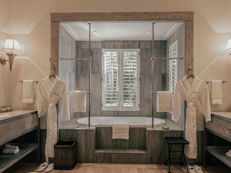 HotelNeuseelandNorthlandThe Lodge at Kauri CliffsBad