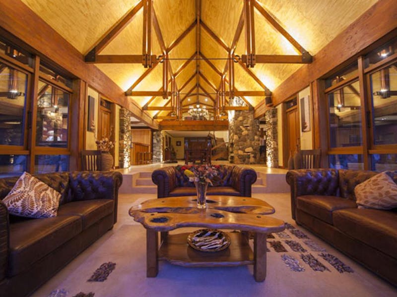 HotelNeuseelandNelsonStonefly LodgeWohnzimmer