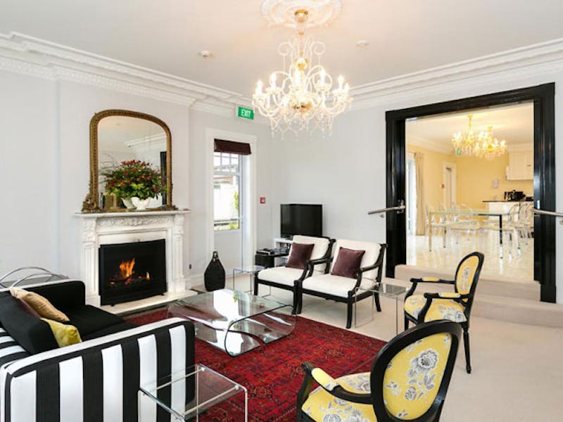 HotelNeuseelandDunedinCamp EstateWohnzimmer