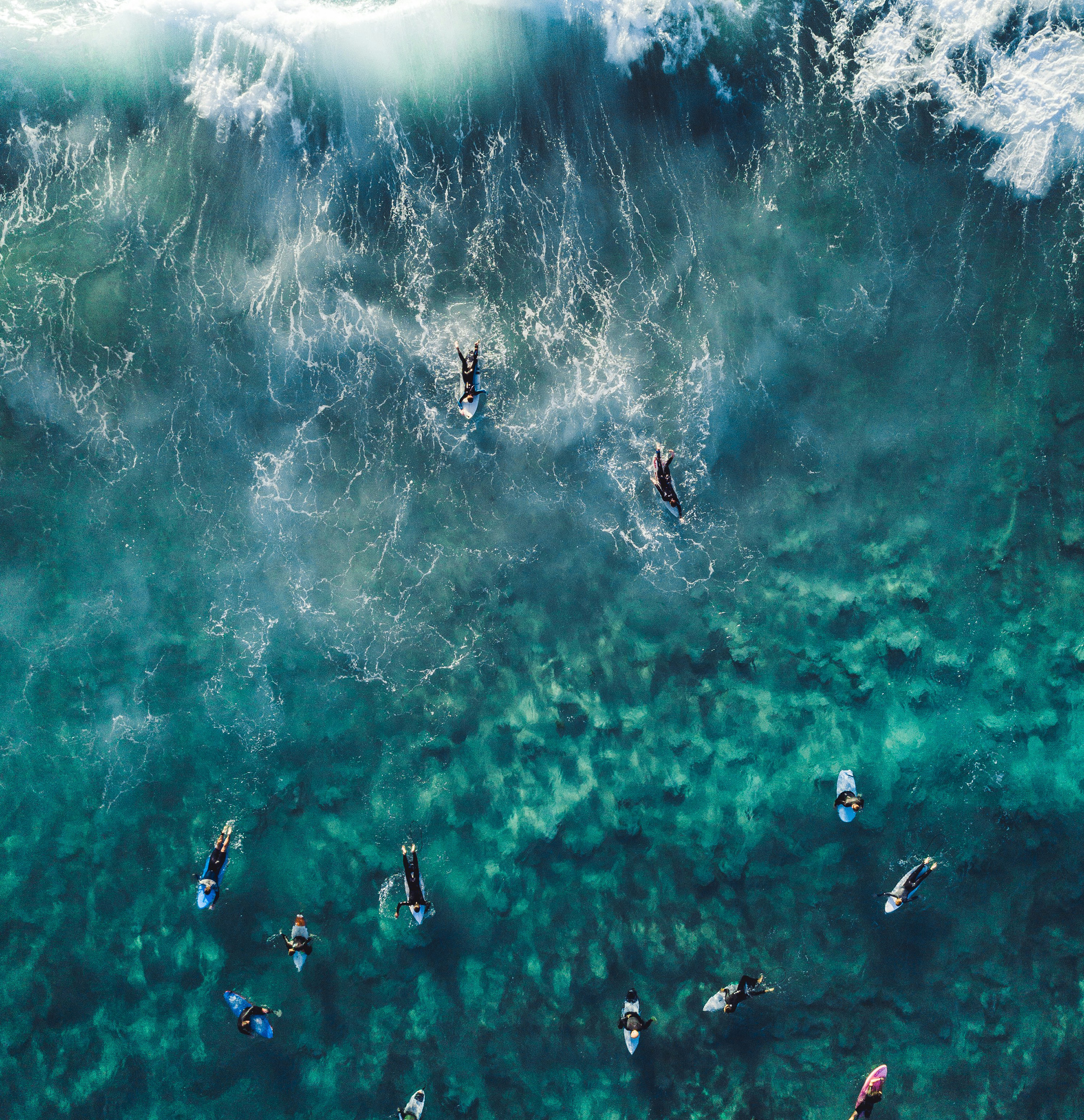 HDHawaiiSurfer von oben wellen