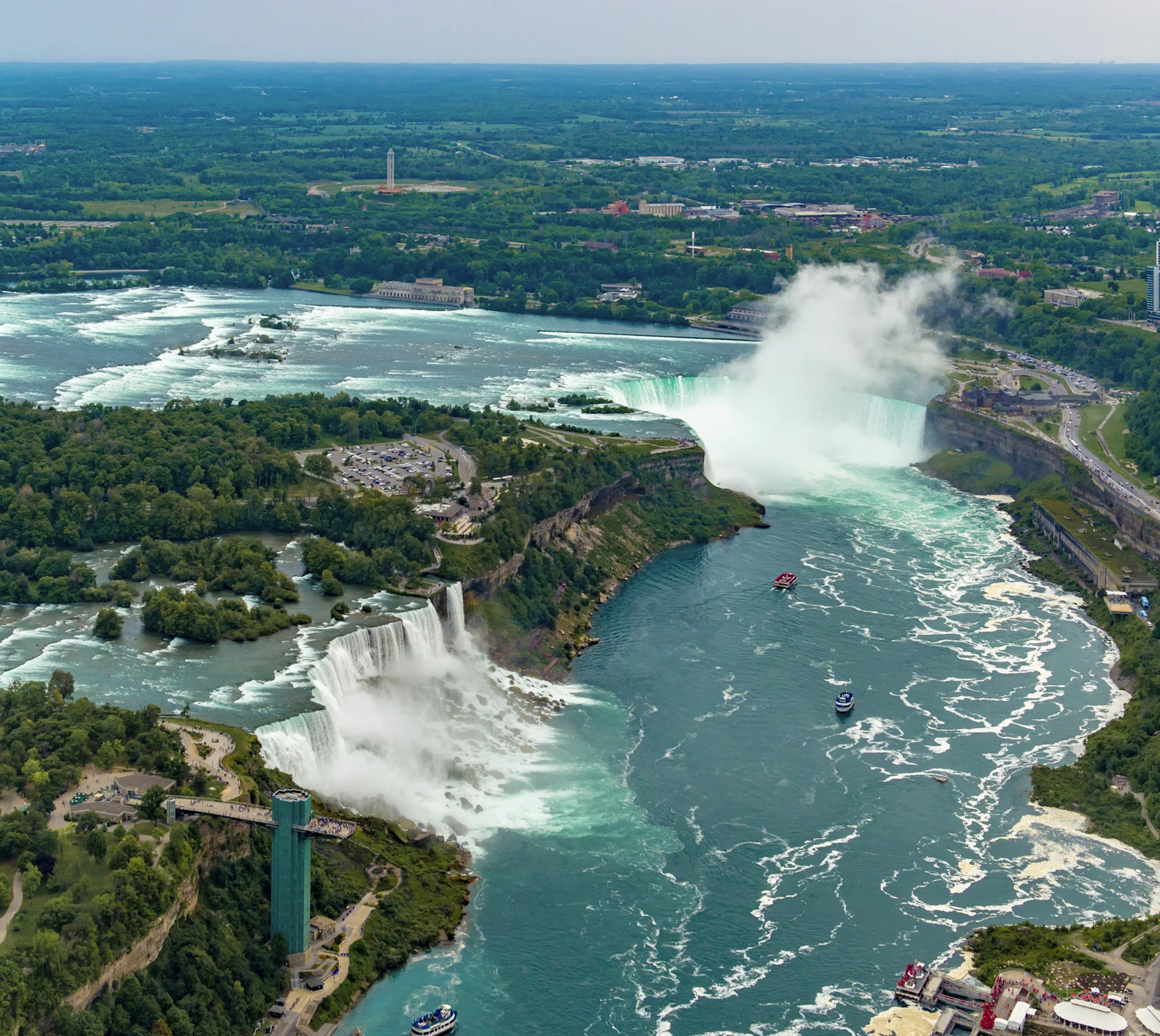 HDOntarioNiagara FallsFallsview Aerial3