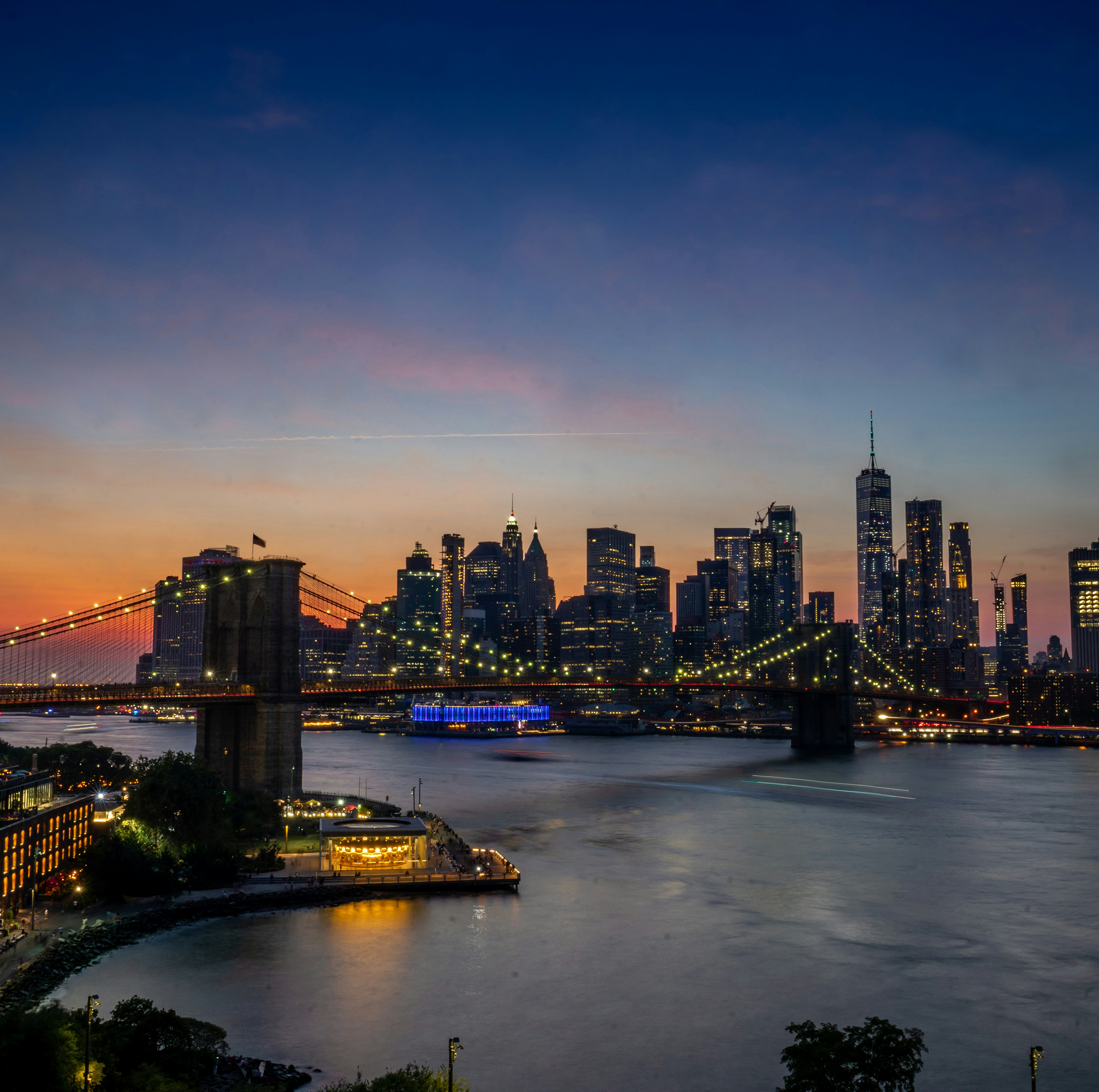 HDNewYorkSkyline Sundown