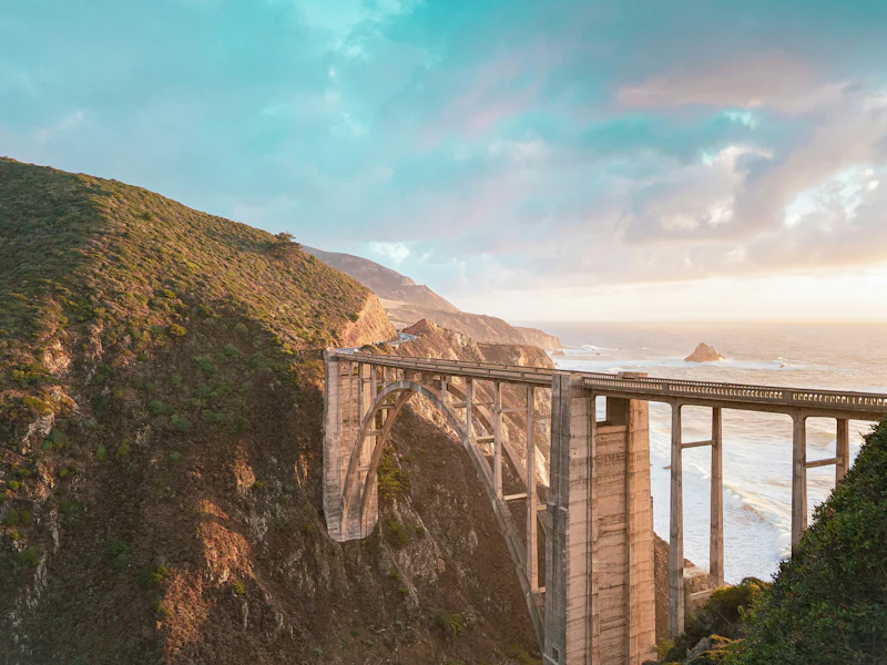 HDCaliforniaHighway 101 Bixby Creek Bridge