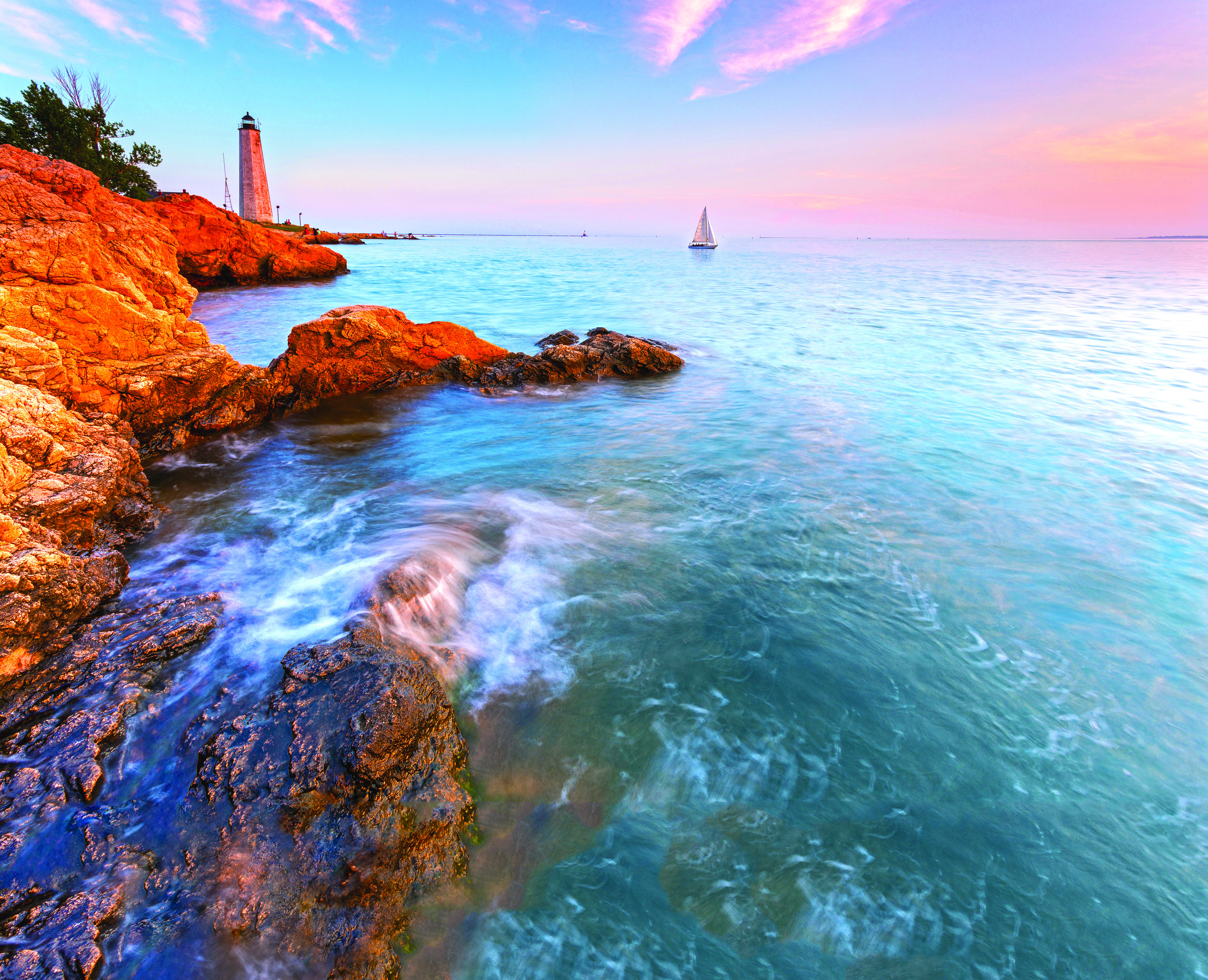 HDMaineKueste mit Leuchtturm