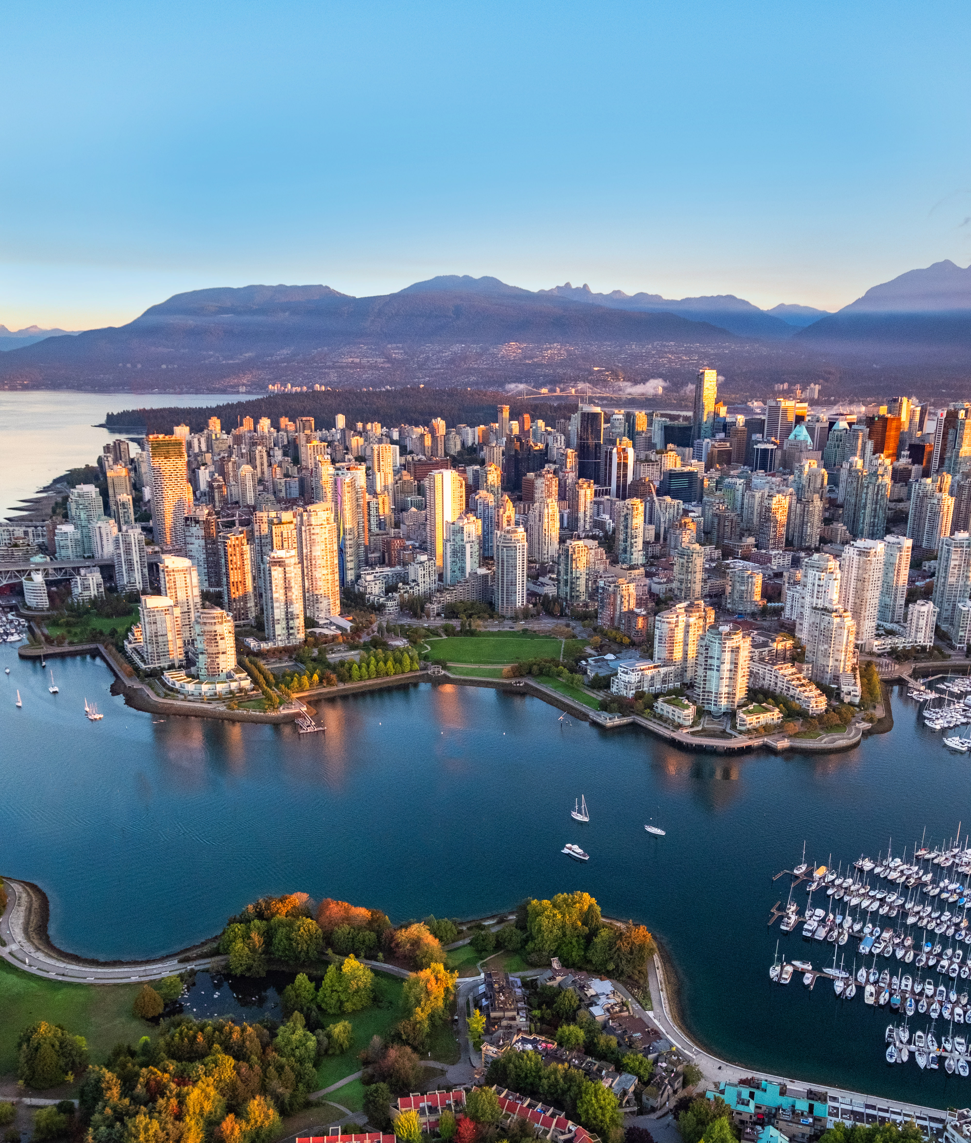 HDBritish ColumbiaVancouverCity view