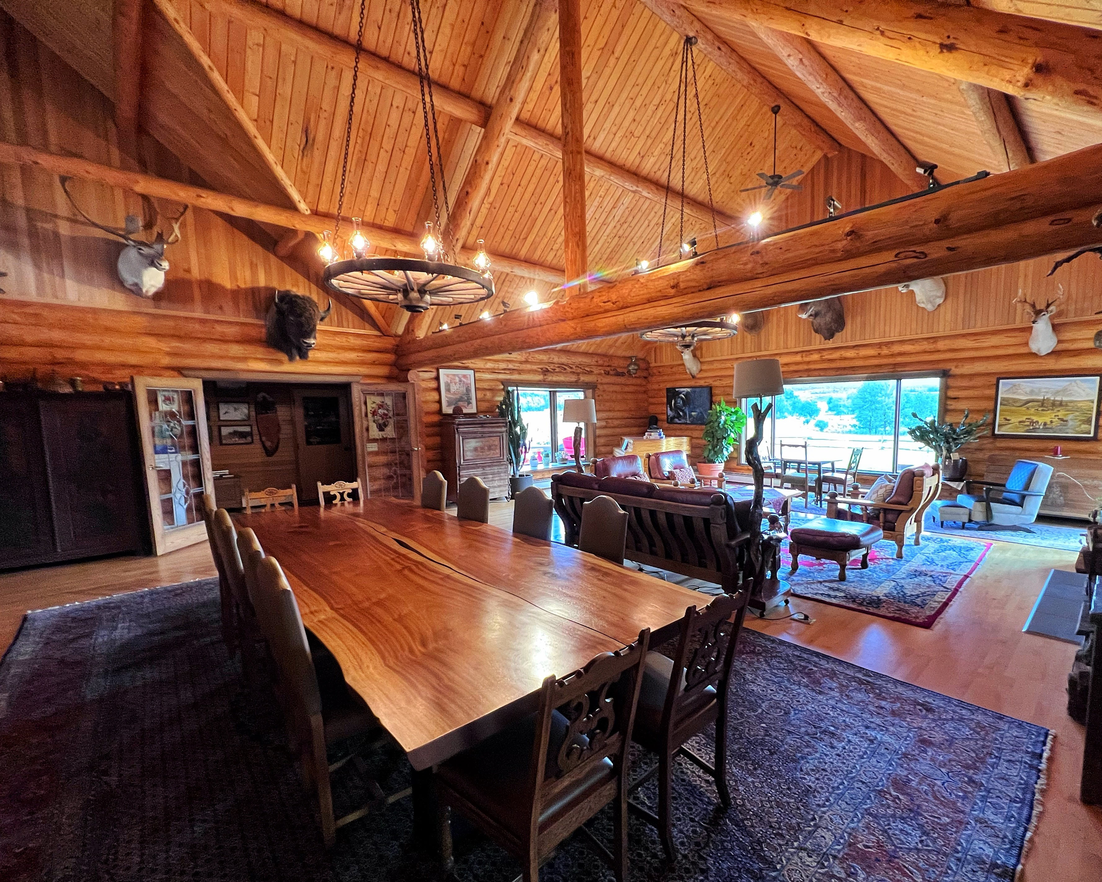 HotelAlbertaThanksgiving RanchDining Room