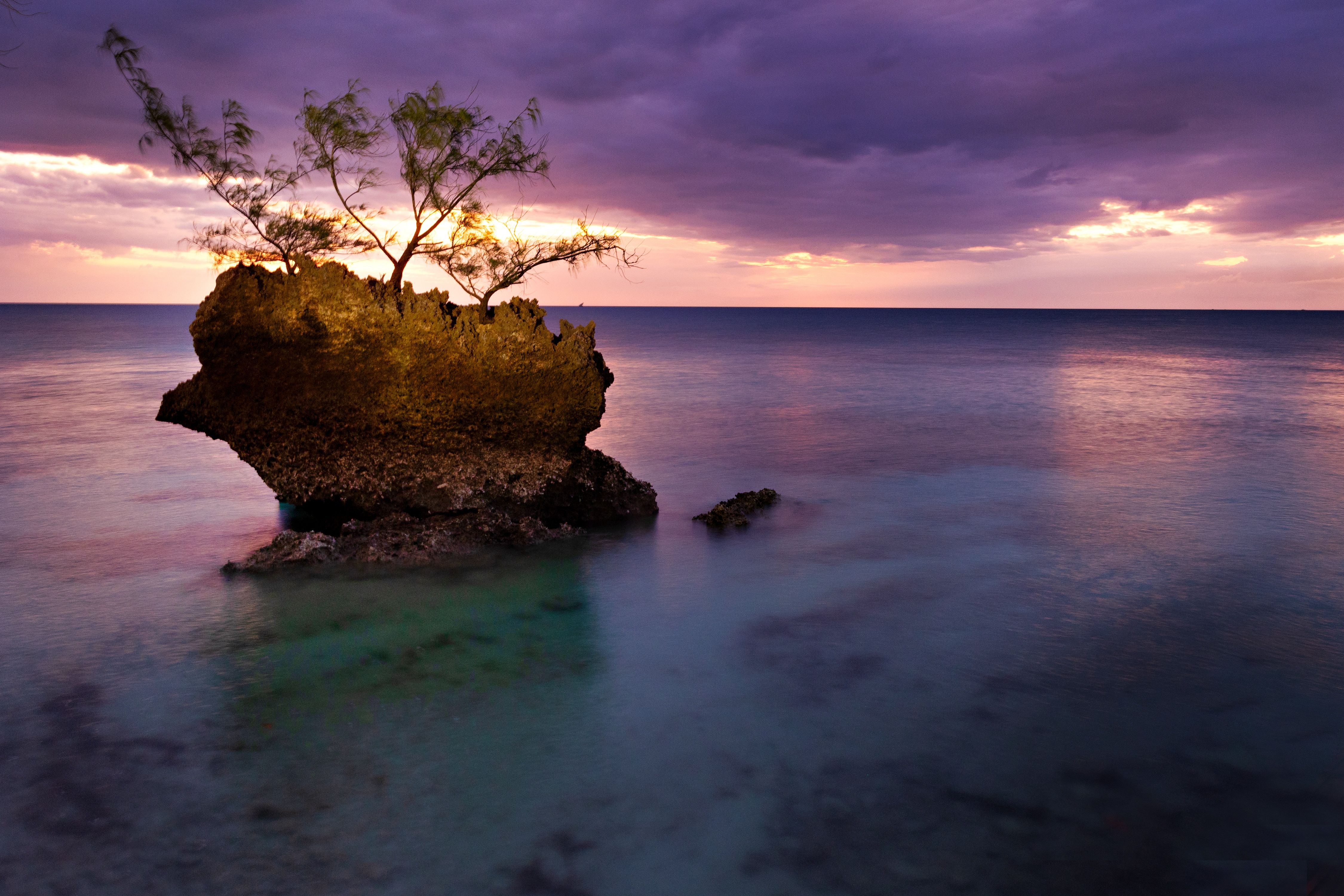 HDHotelTansaniaSansibarBawe IslandStrand stein sunset