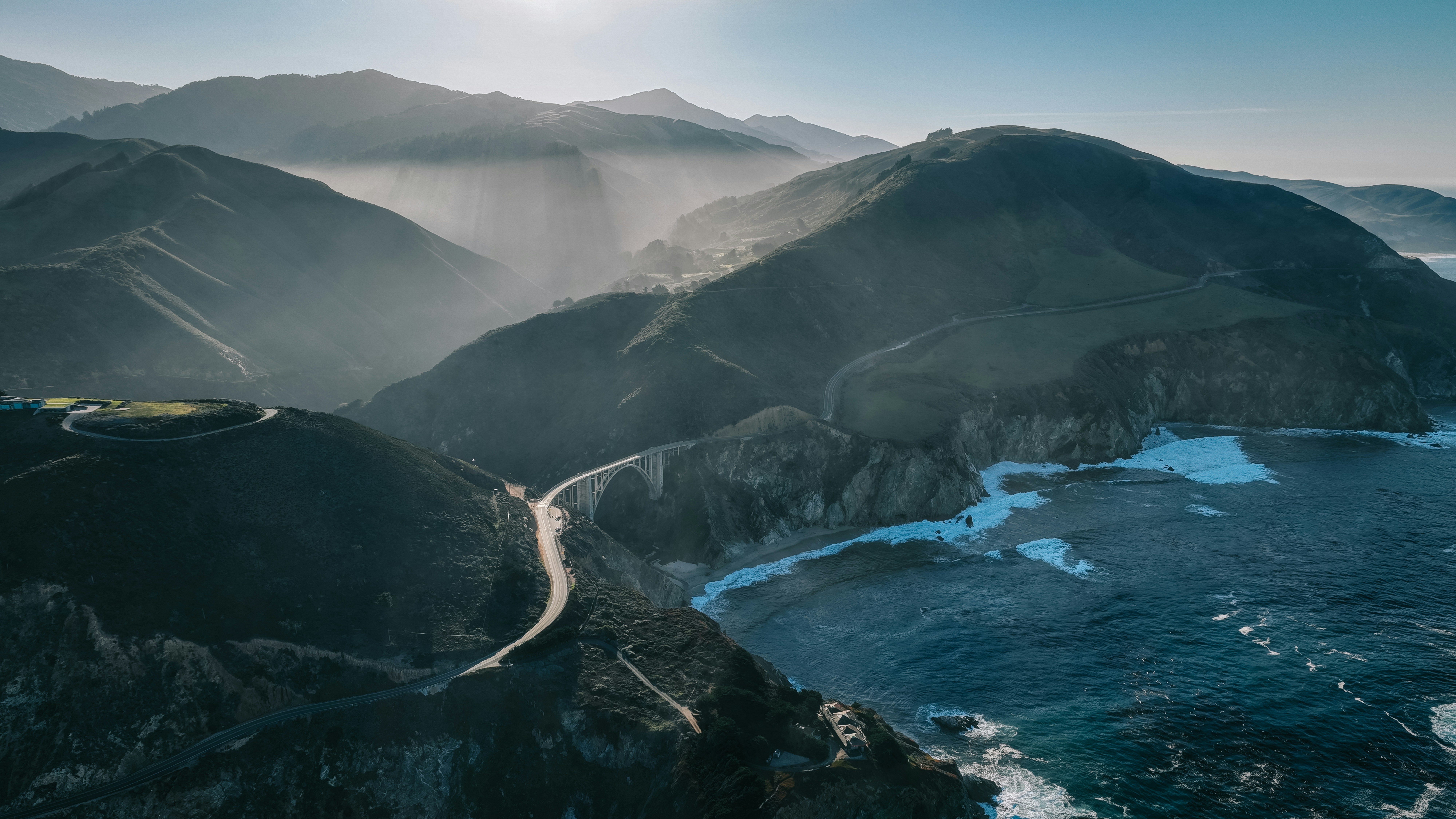 HDCalifornia Montereybrucke im sunset