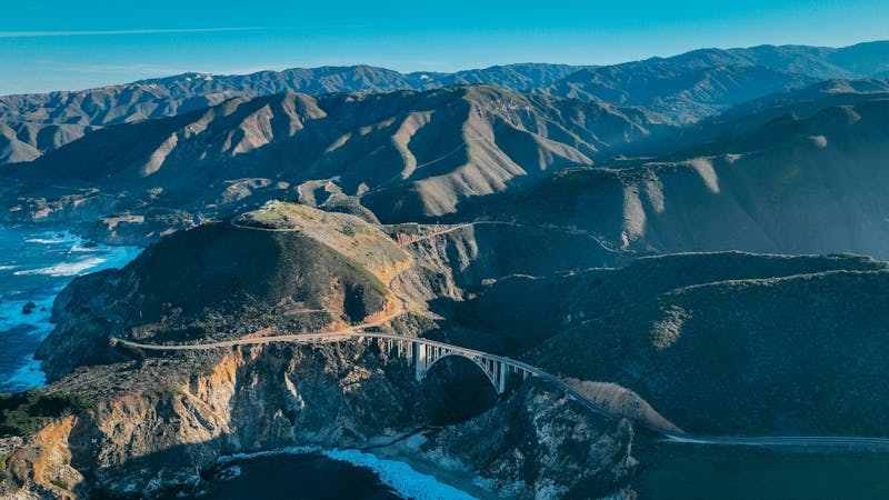 HDCalifornia MontereyBrucke und kuste