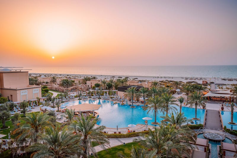 HDHotelAbu DhabiSaadiyat RotanaPool Sunset