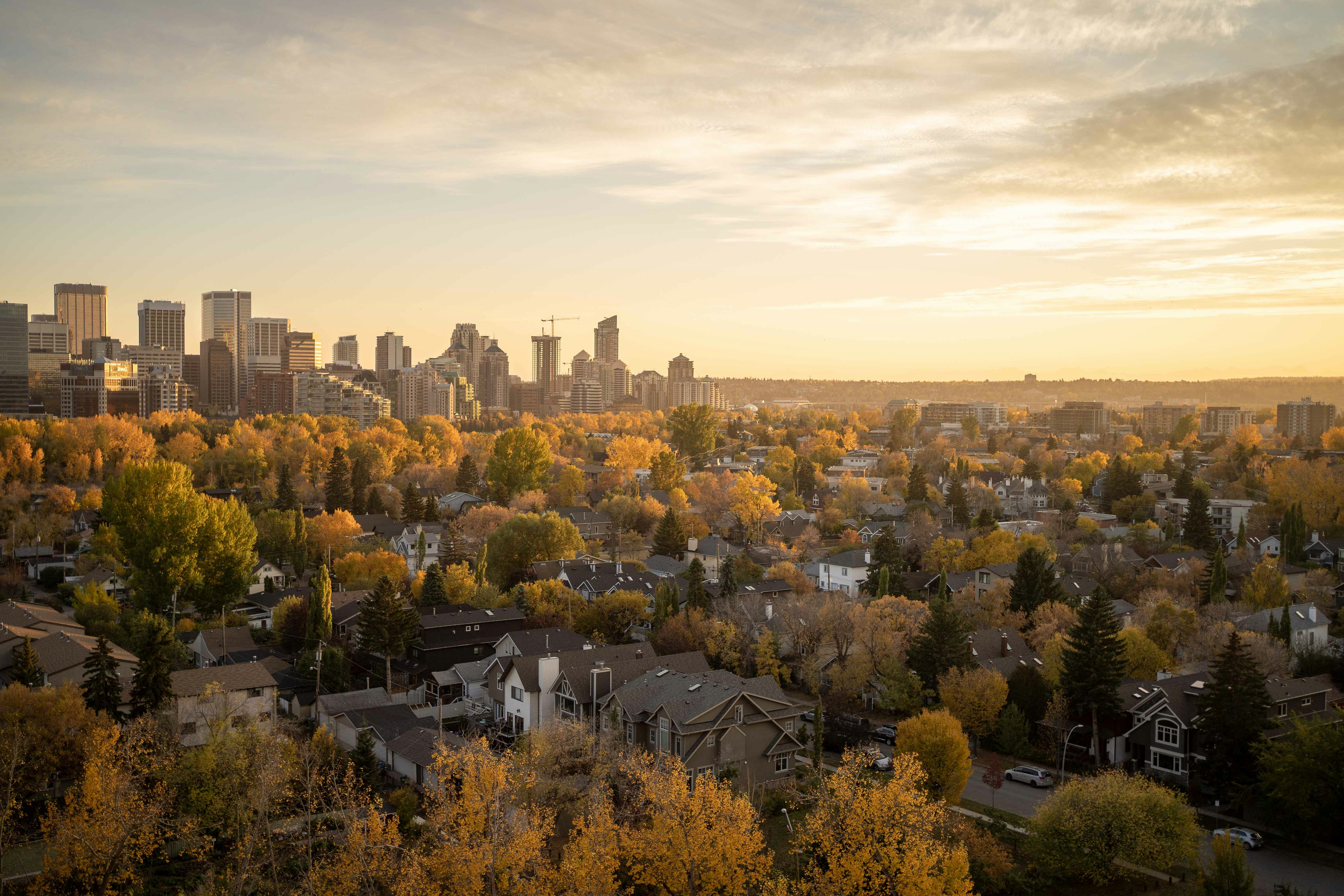 HDAlbertaCalgarySkyline Herbst