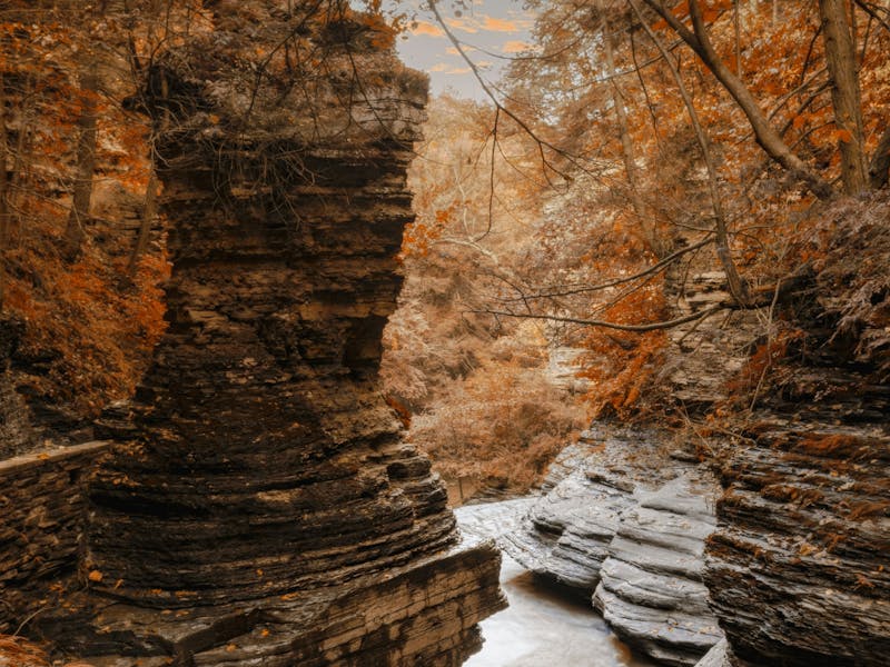 HDNew York StateIthacaFluss