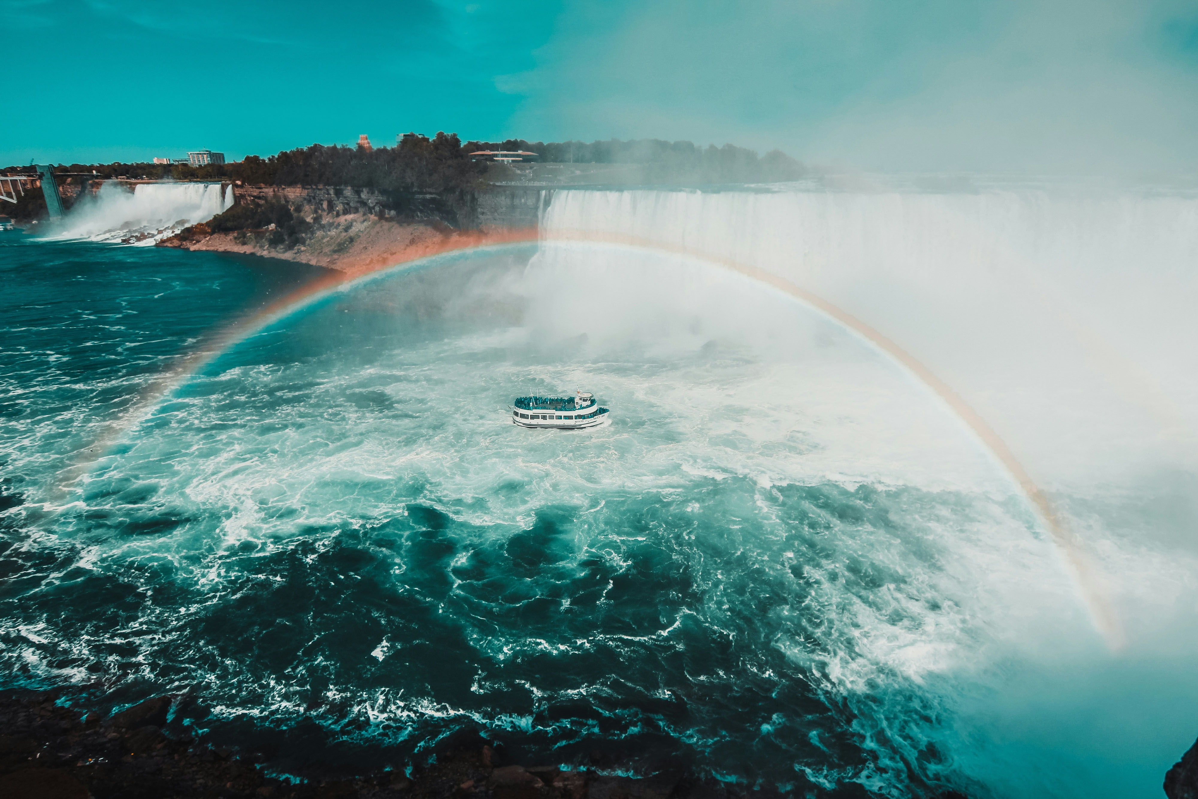 HDNew York StateNiagara FallsRegenbogen