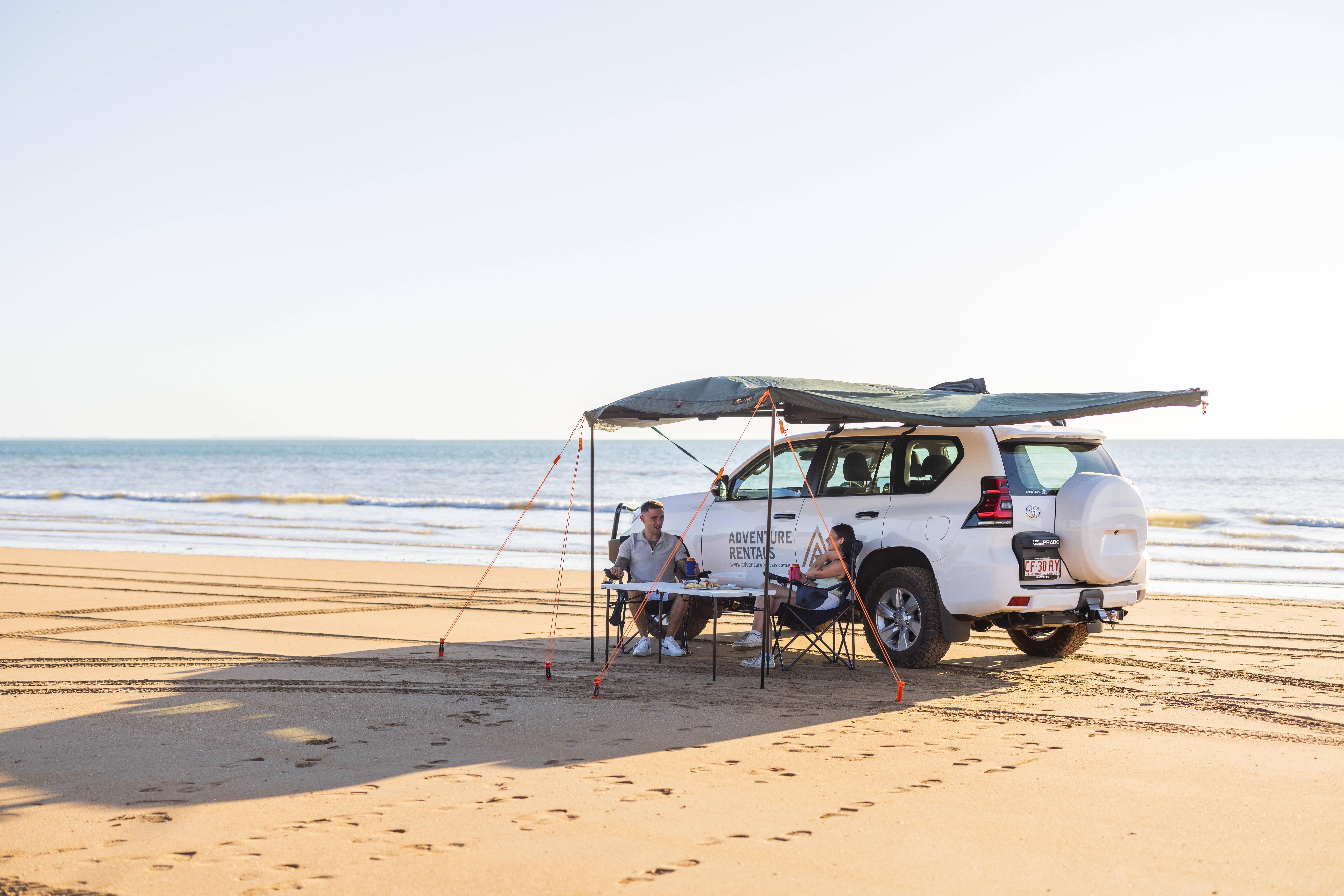 FahrzeugeAdventure RentalsToyota Prado 4WD CarAwning Photocredit Adventure Re