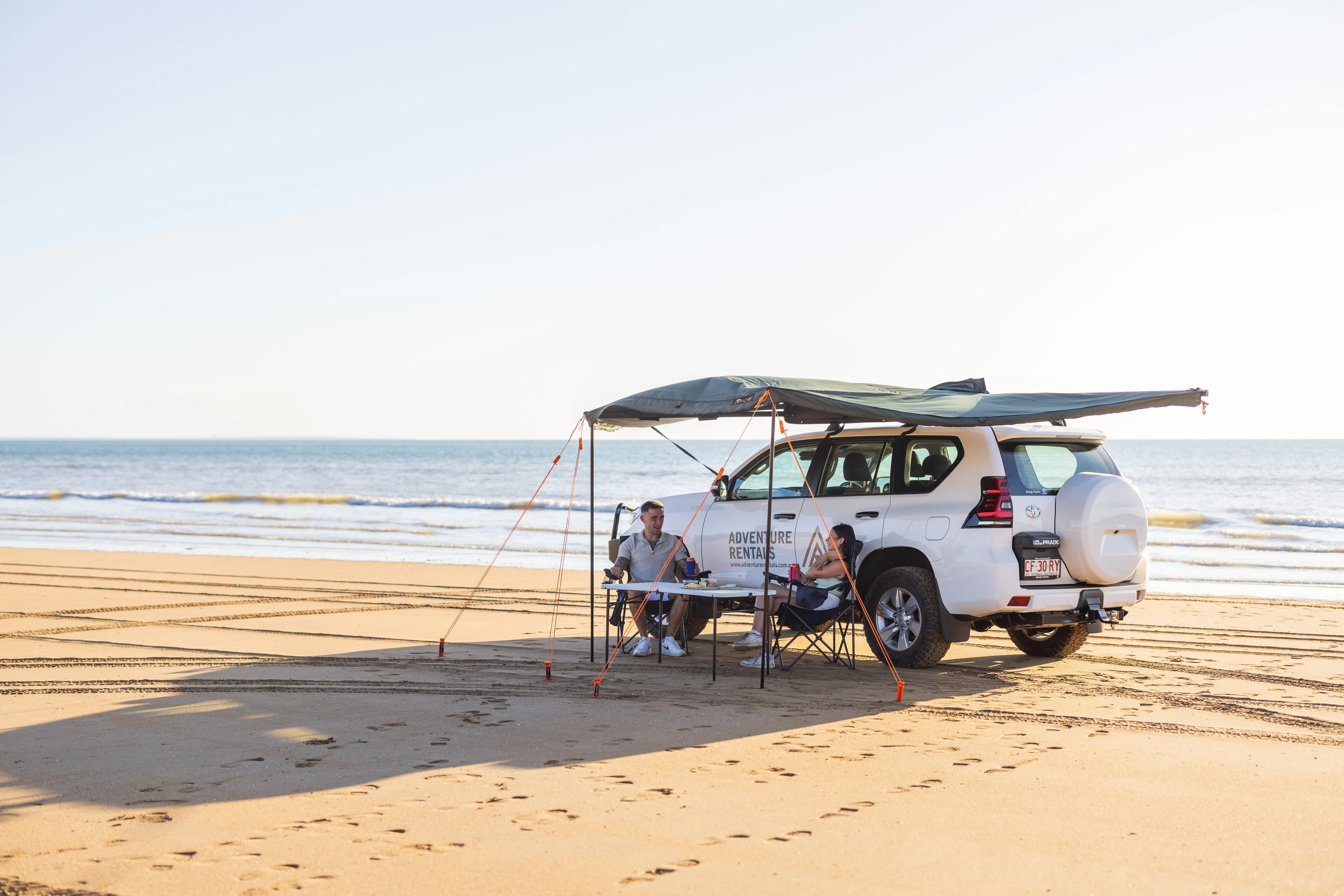 FahrzeugeAdventure RentalsToyota Prado 4WD CarAwning Photocredit Adventure Re