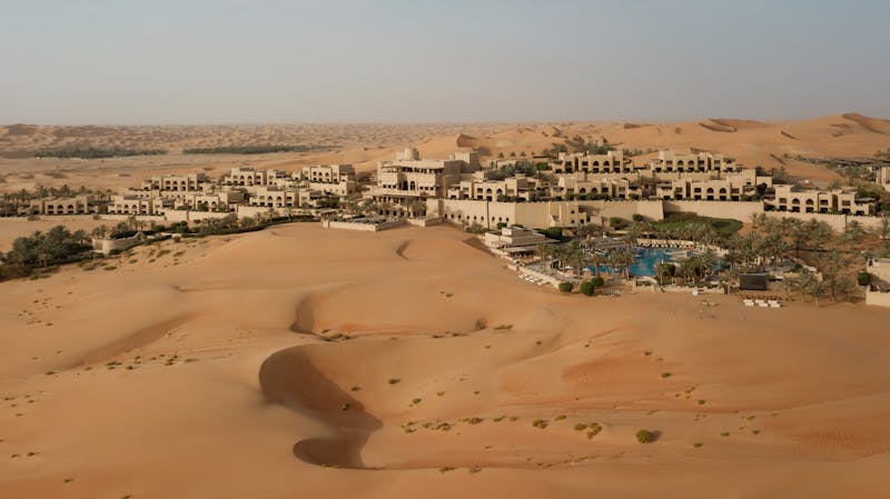 HDHotelAbu DhabiQasr Al SarabAerial Resort view